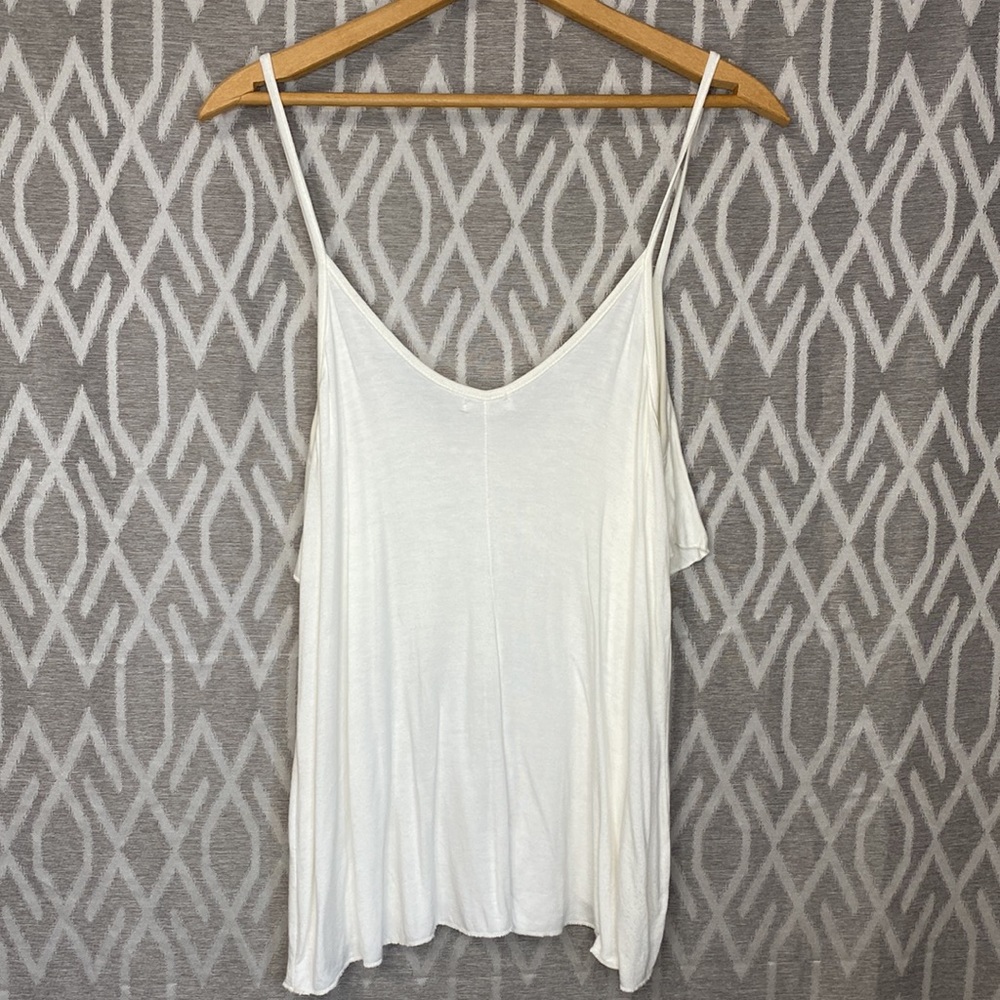 Mixi Tank Single Ruffle Detail Size: Large - Picture 2 of 3